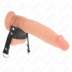 KINK – PENIS RING WITH “D” SHAPE RINGS 18.5 X 3.3 CM BDSM Cages & Chastity Rings | SEX Shop Ireland 3