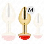 KINK –  PLUG ANAL GOLD ROSE RED SIZE M Butt Plugs | SEX Shop Ireland 10