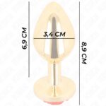 KINK –  PLUG ANAL GOLD ROSE RED SIZE M Butt Plugs | SEX Shop Ireland 12