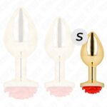KINK –  PLUG ANAL GOLD ROSE RED SIZE S Butt Plugs | SEX Shop Ireland 11