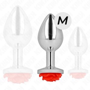 KINK – PLUG ANAL ROSE RED SIZE M Butt Plugs | SEX Shop Ireland 3