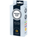 MISTER SIZE – CONDOM SIZE M 53 MM (10 UNITS) All Condom Box Sizes | SEX Shop Ireland 8