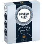 MISTER SIZE – CONDOM SIZE M 53 MM (3 UNITS) All Condom Box Sizes | SEX Shop Ireland 7
