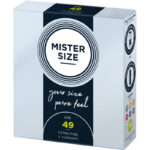 MISTER SIZE – CONDOM SIZE S 49 MM (3 UNITS) All Condom Box Sizes | SEX Shop Ireland 8