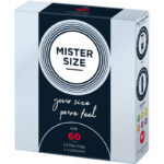 MISTER SIZE – CONDOM SIZE XL 60 MM (3 UNITS) All Condom Box Sizes | SEX Shop Ireland 8