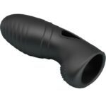 PRETTY LOVE – ALAN SILICONE FINGER VIBRATOR BLACK Penis Extenders & Sleeves | SEX Shop Ireland 15