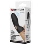 PRETTY LOVE – ALAN SILICONE FINGER VIBRATOR BLACK Penis Extenders & Sleeves | SEX Shop Ireland 21