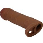 PRETTY LOVE – BUNION PENIS SLEEVE WITH 2.5 CM EXTENSION MULATTO Penis Extenders & Sleeves | SEX Shop Ireland 12