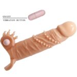 PRETTY LOVE – CONNOR PENIS SLEEVE + CLITORIS STIMULATOR FLESH Penis Extenders & Sleeves | SEX Shop Ireland 15