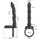 PRETTY LOVE – DILLION DOUBLE PENETRATION COCK RING BLACK Penis Extenders & Sleeves | SEX Shop Ireland 16