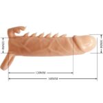 PRETTY LOVE – EMMIT PENIS SLEEVE + CLITORIS STIMULATOR FLESH Penis Extenders & Sleeves | SEX Shop Ireland 12