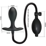 PRETTY LOVE – INFLATABLE ANAL PLUG BLACK Butt Plugs | SEX Shop Ireland 16