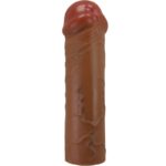 PRETTY LOVE – NILE PENIS SLEEVE WITH 2.5 CM EXTENSION MULATTO Penis Extenders & Sleeves | SEX Shop Ireland 11