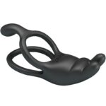 PRETTY LOVE – SETH DOUBLE VIBRATING RING RABBIT 7 VIBRATIONS BLACK Cock Rings | SEX Shop Ireland 17