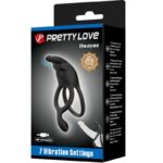 PRETTY LOVE – SETH DOUBLE VIBRATING RING RABBIT 7 VIBRATIONS BLACK Cock Rings | SEX Shop Ireland 21