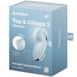 SATISFYER – TAP & CLIMAX 2 VIBRATOR & STIMULATOR BLUE Clitoral Stimulators | SEX Shop Ireland 17