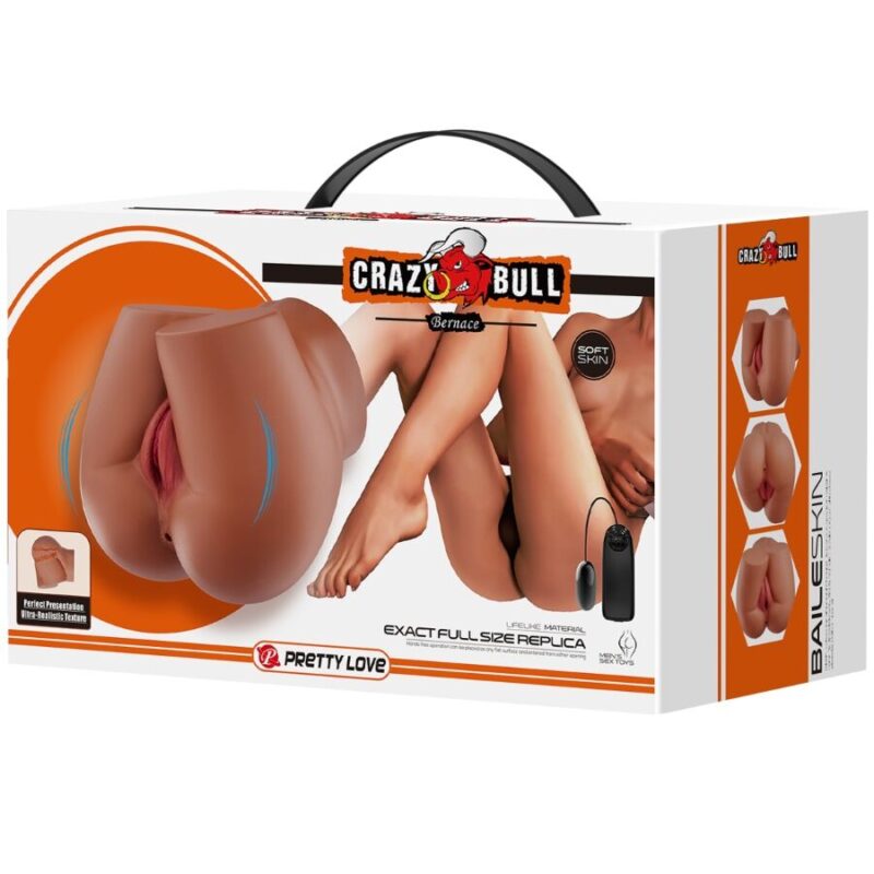 CRAZY BULL – BERNACE ASS VIBRATOR WITH REALISTIC VAGINA AND ANUS FLESH REMOTE CONTROL Sex Toys | SEX Shop Ireland 15