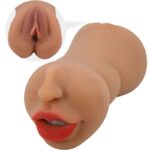 CRAZY BULL – ZOEY DOUBLE MASTURBATOR MOUTH & VAGINA FLESH Sex Toys | SEX Shop Ireland 10