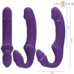 INTENSE – JILL DOUBLE VIBRATOR 20 CM PURPLE REMOTE CONTROL Dildos | SEX Shop Ireland 11
