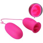 PRETTY LOVE – DAISY VIBRATING EGG + CLITORIS STIMULATING TONGUE PINK Sex Toys | SEX Shop Ireland 14
