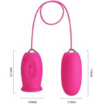 PRETTY LOVE – DAISY VIBRATING EGG + CLITORIS STIMULATING TONGUE PINK Sex Toys | SEX Shop Ireland 16