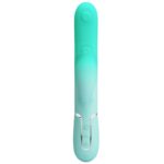 PRETTY LOVE – GIGI MULTIFUNCTION RABBIT VIBRATOR AQUA GREEN Clitoral Sucking Vibrator | SEX Shop Ireland 17