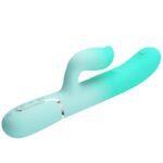 PRETTY LOVE – GIGI MULTIFUNCTION RABBIT VIBRATOR AQUA GREEN Clitoral Sucking Vibrator | SEX Shop Ireland 21
