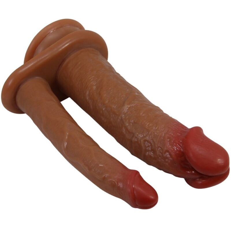 PRETTY LOVE – GORAN DOUBLE DILDO REALISTIC NATURAL MULATO Dildos | SEX Shop Ireland 5