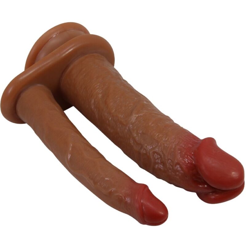PRETTY LOVE – HULBERT DOUBLE REALISTIC DILDO WITH VIBRATION MULATO Dildos | SEX Shop Ireland 6
