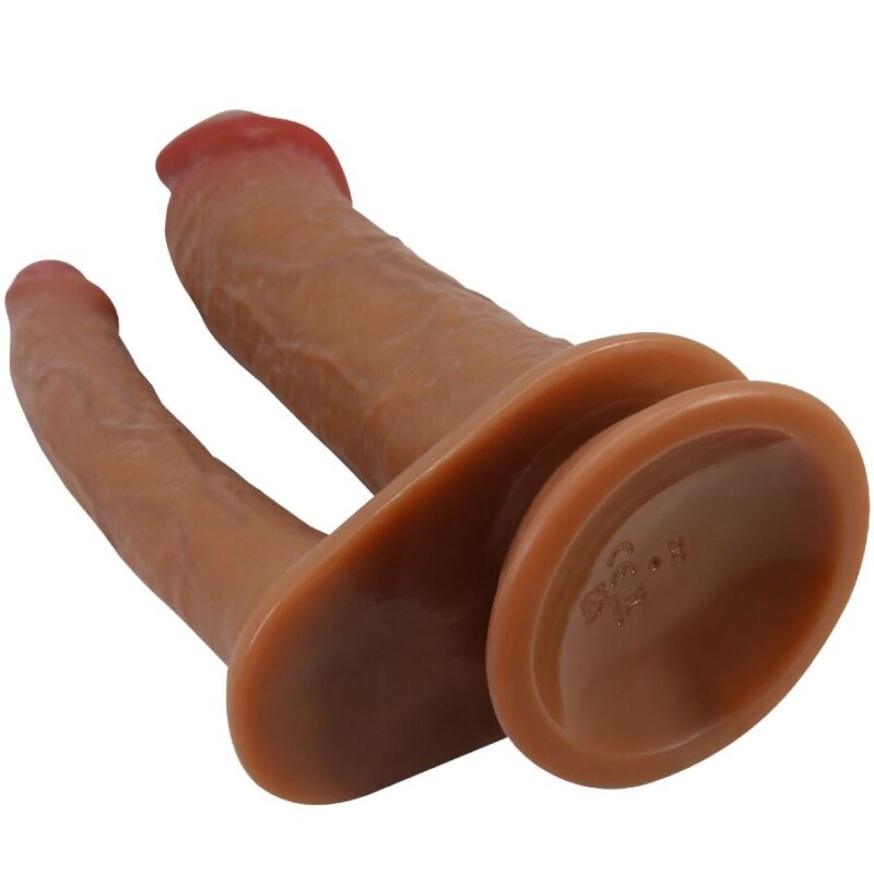 PRETTY LOVE – HULBERT DOUBLE REALISTIC DILDO WITH VIBRATION MULATO Dildos | SEX Shop Ireland 7