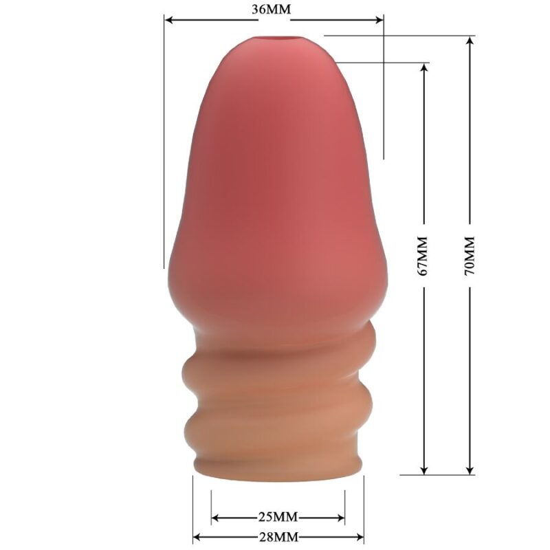 PRETTY LOVE – JEREMY PENIS THICKER PINK Accessories for the penis | SEX Shop Ireland 10