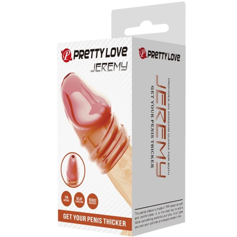 PRETTY LOVE – JEREMY PENIS THICKER PINK Accessories for the penis | SEX Shop Ireland 11