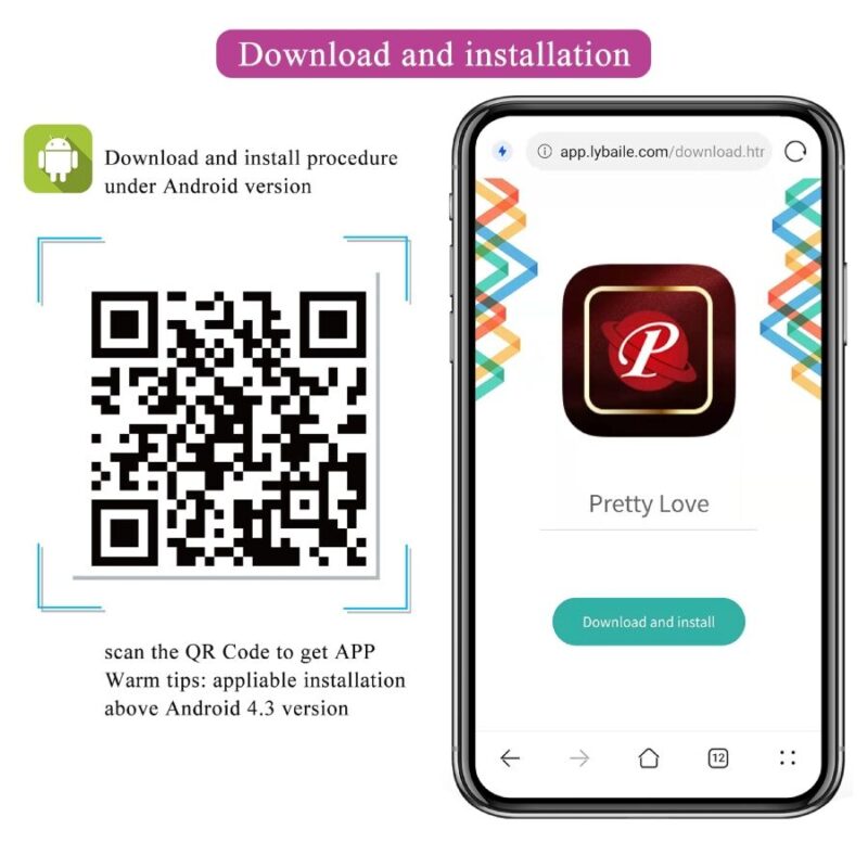 PRETTY LOVE – LEVIATHAN APP CONTROLLED VIBRATOR PURPLE Anal Sex Toys | SEX Shop Ireland 14