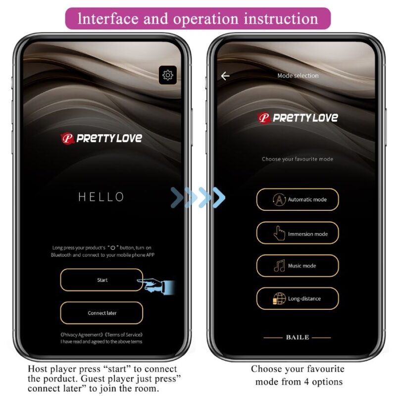 PRETTY LOVE – LEVIATHAN APP CONTROLLED VIBRATOR PURPLE Anal Sex Toys | SEX Shop Ireland 16