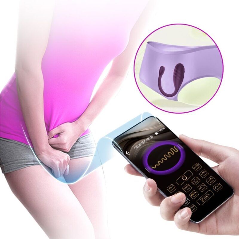 PRETTY LOVE – LEVIATHAN APP CONTROLLED VIBRATOR PURPLE Anal Sex Toys | SEX Shop Ireland 12