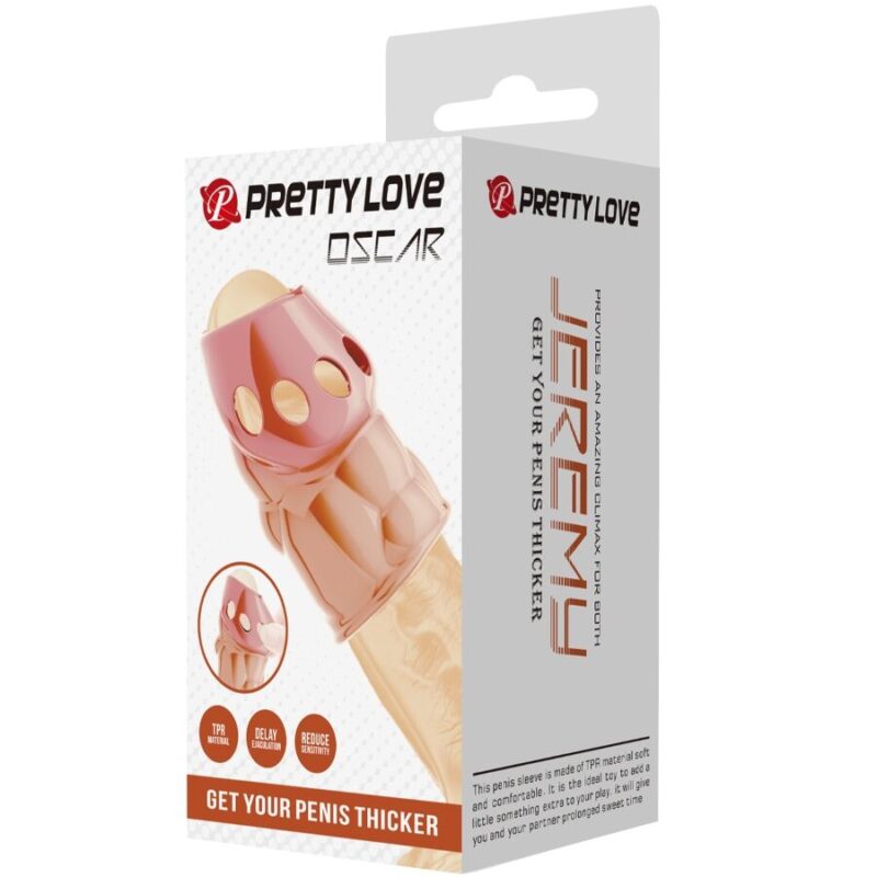 PRETTY LOVE – OSCAR PENIS THICKER PINK Accessories for the penis | SEX Shop Ireland 11