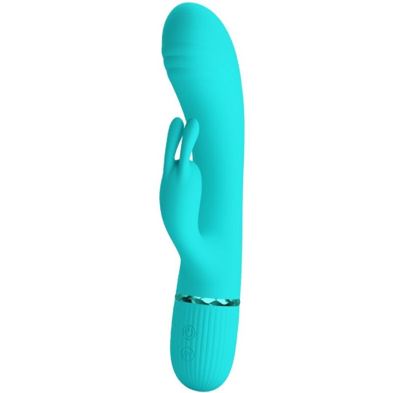 PRETTY LOVE – SCOCCO VIBRATOR RABBIT TURQUOISE Rabbit Vibrators | SEX Shop Ireland 6