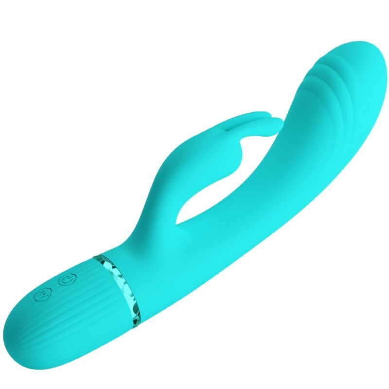 PRETTY LOVE – SCOCCO VIBRATOR RABBIT TURQUOISE Rabbit Vibrators | SEX Shop Ireland 7