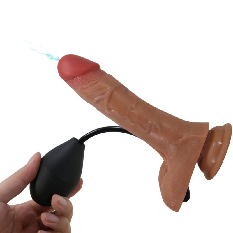 PRETTY LOVE – UNIVERSAL HARNESS BRIEFS WITH VIBRATING AND SQUIRTING DILDO 15.5 CM MULATO Sex Toys | SEX Shop Ireland 8