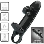 ROMANCE – VIBRATING PENIS SLEEVE BLACK Penis Extenders & Sleeves | SEX Shop Ireland 15