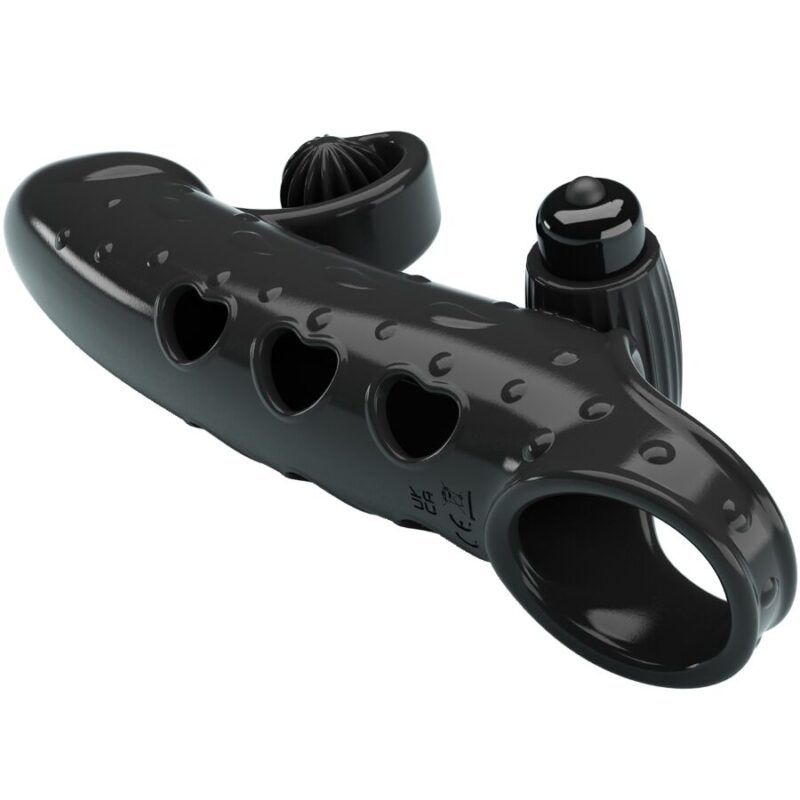 ROMANCE – VIBRATING PENIS SLEEVE BLACK Penis Extenders & Sleeves | SEX Shop Ireland 7