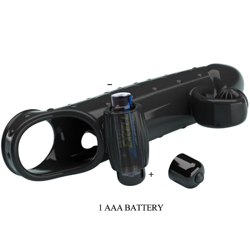 ROMANCE – VIBRATING PENIS SLEEVE BLACK Penis Extenders & Sleeves | SEX Shop Ireland 11