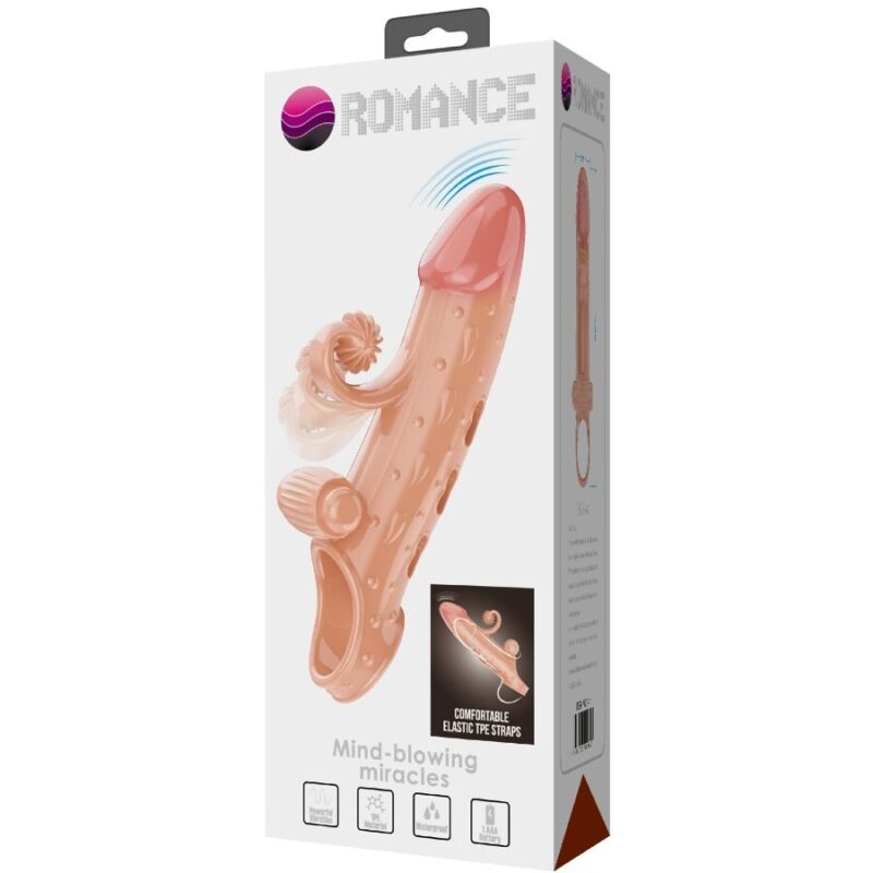 ROMANCE – VIBRATING PENIS SLEEVE NATURAL Penis Extenders & Sleeves | SEX Shop Ireland 14