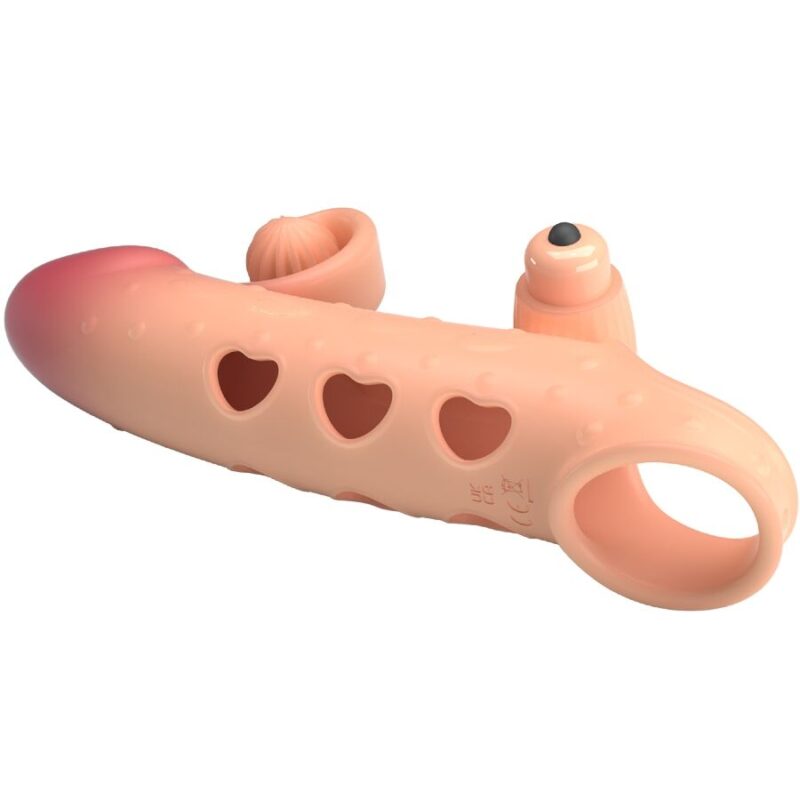 ROMANCE – VIBRATING PENIS SLEEVE NATURAL Penis Extenders & Sleeves | SEX Shop Ireland 6