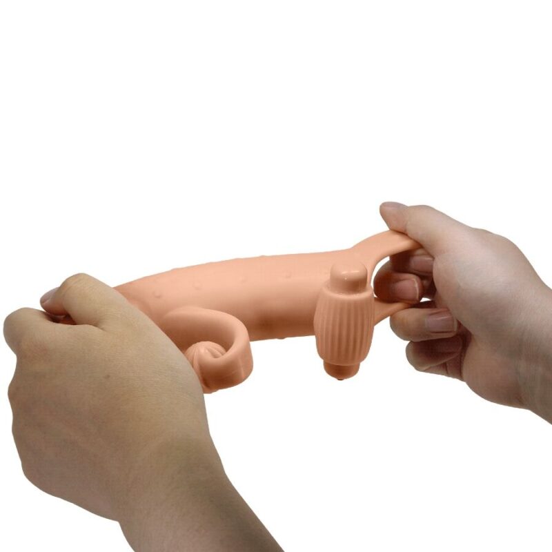 ROMANCE – VIBRATING PENIS SLEEVE NATURAL Penis Extenders & Sleeves | SEX Shop Ireland 9