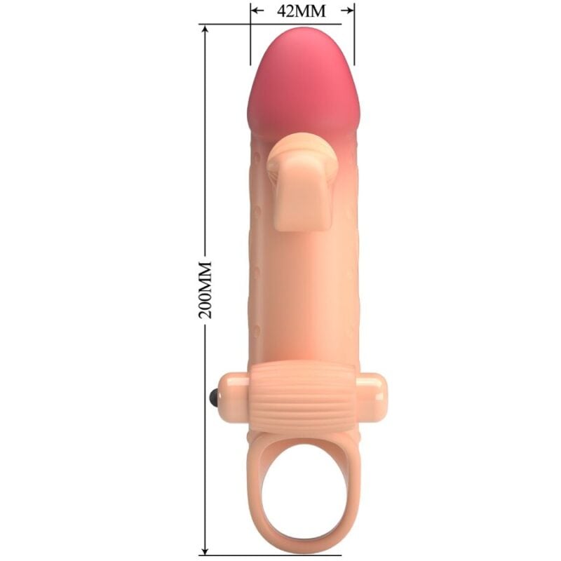 ROMANCE – VIBRATING PENIS SLEEVE NATURAL Penis Extenders & Sleeves | SEX Shop Ireland 11