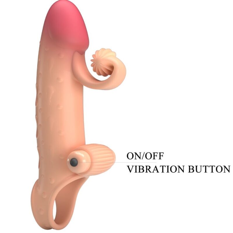 ROMANCE – VIBRATING PENIS SLEEVE NATURAL Penis Extenders & Sleeves | SEX Shop Ireland 12