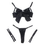 SUBBLIME – 955199 BRA SET WITH ADJUSTABLE BLACK BOW S/M Fashion & Lingerie | SEX Shop Ireland 32
