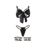 SUBBLIME – 955205 BRA SET WITH ADJUSTABLE BLACK BOW L/XL Fashion & Lingerie | SEX Shop Ireland 33