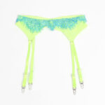 SUBBLIME – 955328 BRA SET WITH LACE AND GARTER LINES GREEN AND BLUE L/XL Fashion & Lingerie | SEX Shop Ireland 34